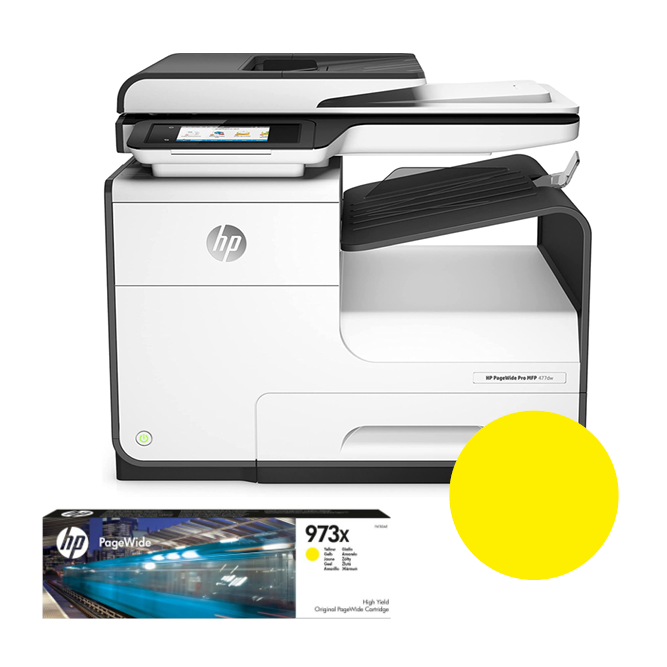 Cartuccia compatibile Hp F6T83AE / 973X giallo ad alta capacità